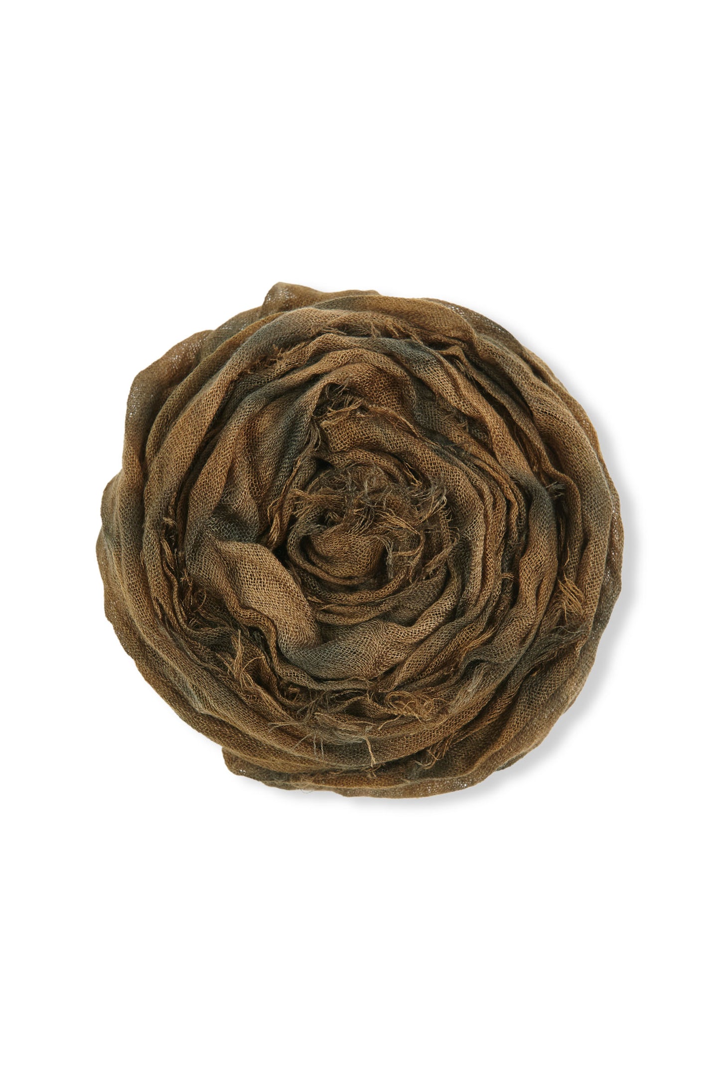 Eclipse, dark green and yellow striped foulard