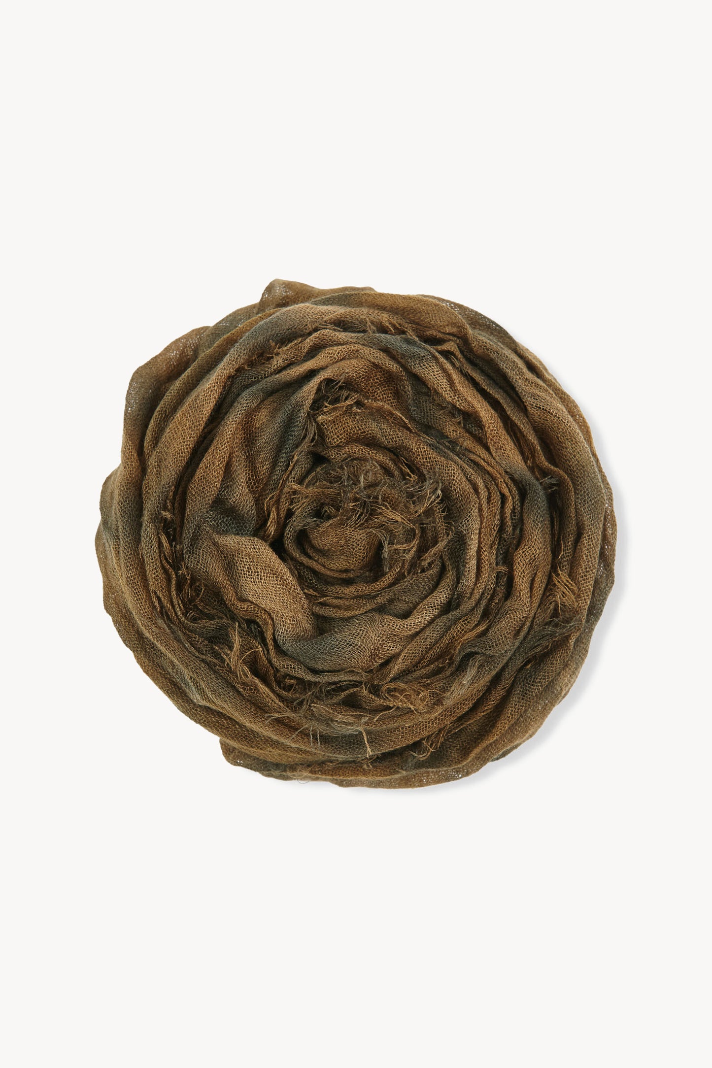 Eclipse, foulard a rayas maltinto verde oscuro y amarillo