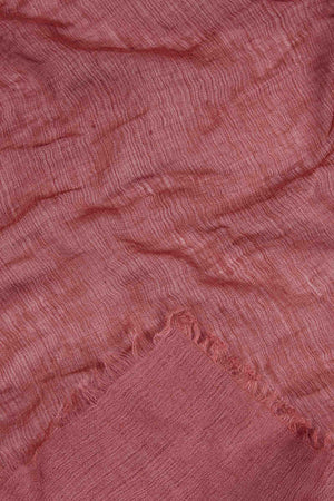 Elara, foulard bicolor rojo carmesi