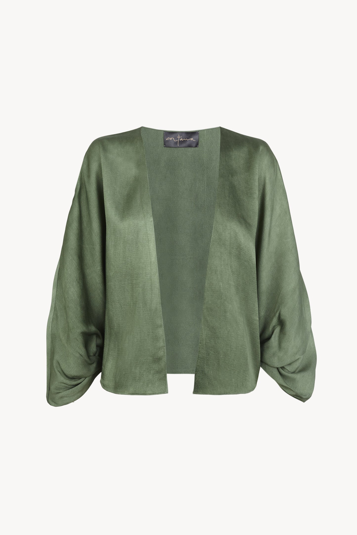 Elea, fade aquamarine short jacket