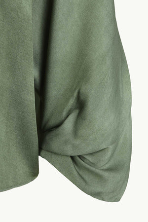 Elea, fade aquamarine short jacket