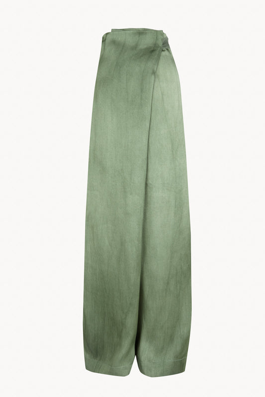 Elea, fade aquamarine trousers