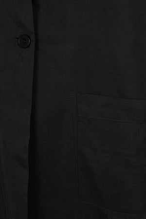 Elena, chaqueta oversize marino oscuro