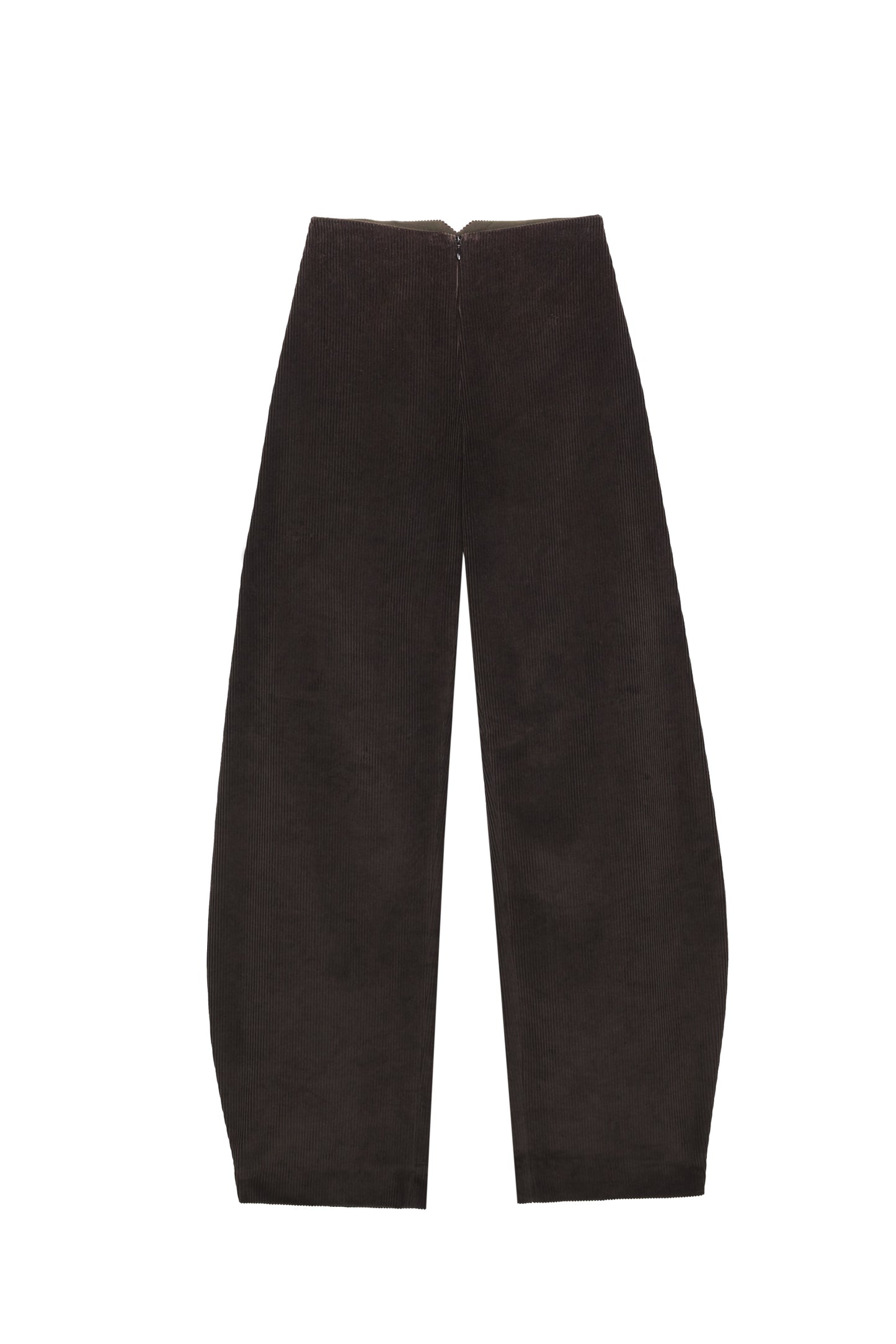 Era, pantalon de pana gris chocolate