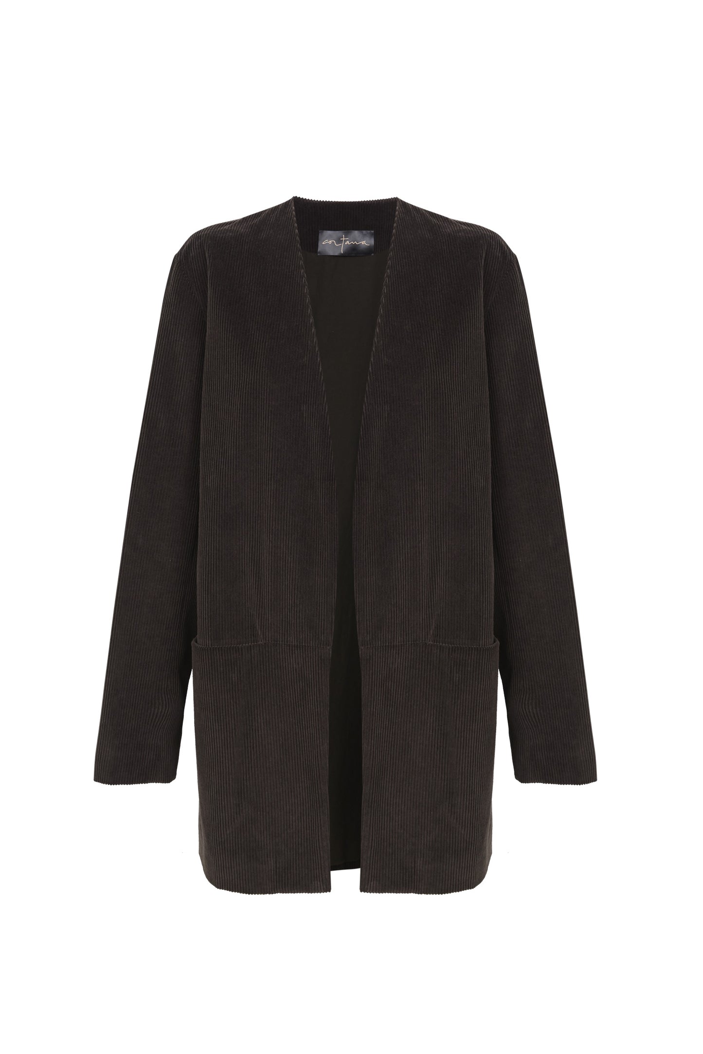 Eracle, oversized grey chocolate blazer