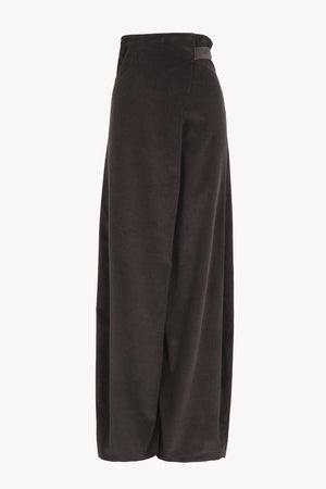 Eracle, grey chocolate oversized corduroy pants