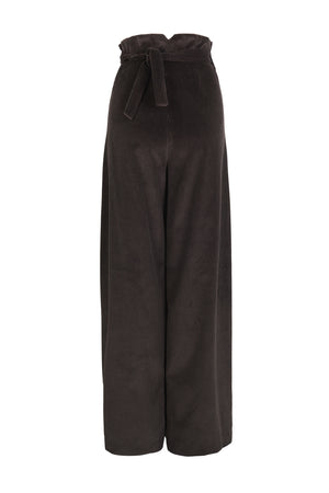 Eracle, grey chocolate oversized corduroy pants