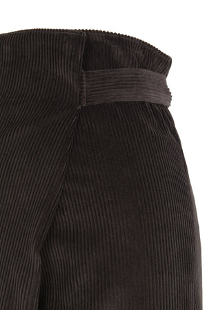 Eracle, grey chocolate oversized corduroy pants