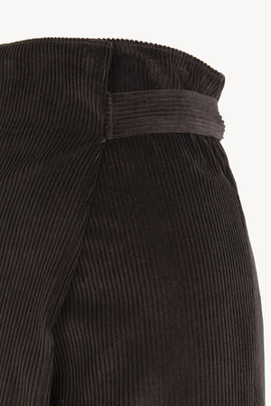 Eracle, grey chocolate oversized corduroy pants