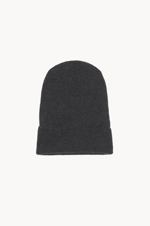 Erika, night green knit beanie