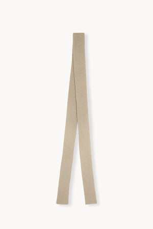 Erika, pearl wool and silk knit scarf