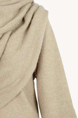 Erika, pearl wrap cardigan