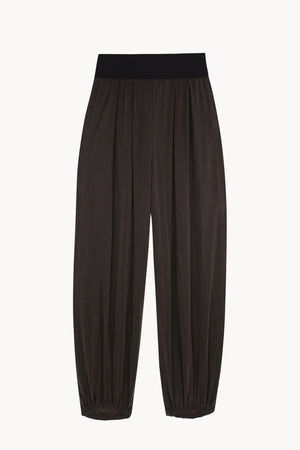 Espera, dark brown harem trousers