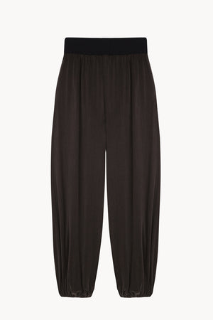 Espera, dark brown harem trousers