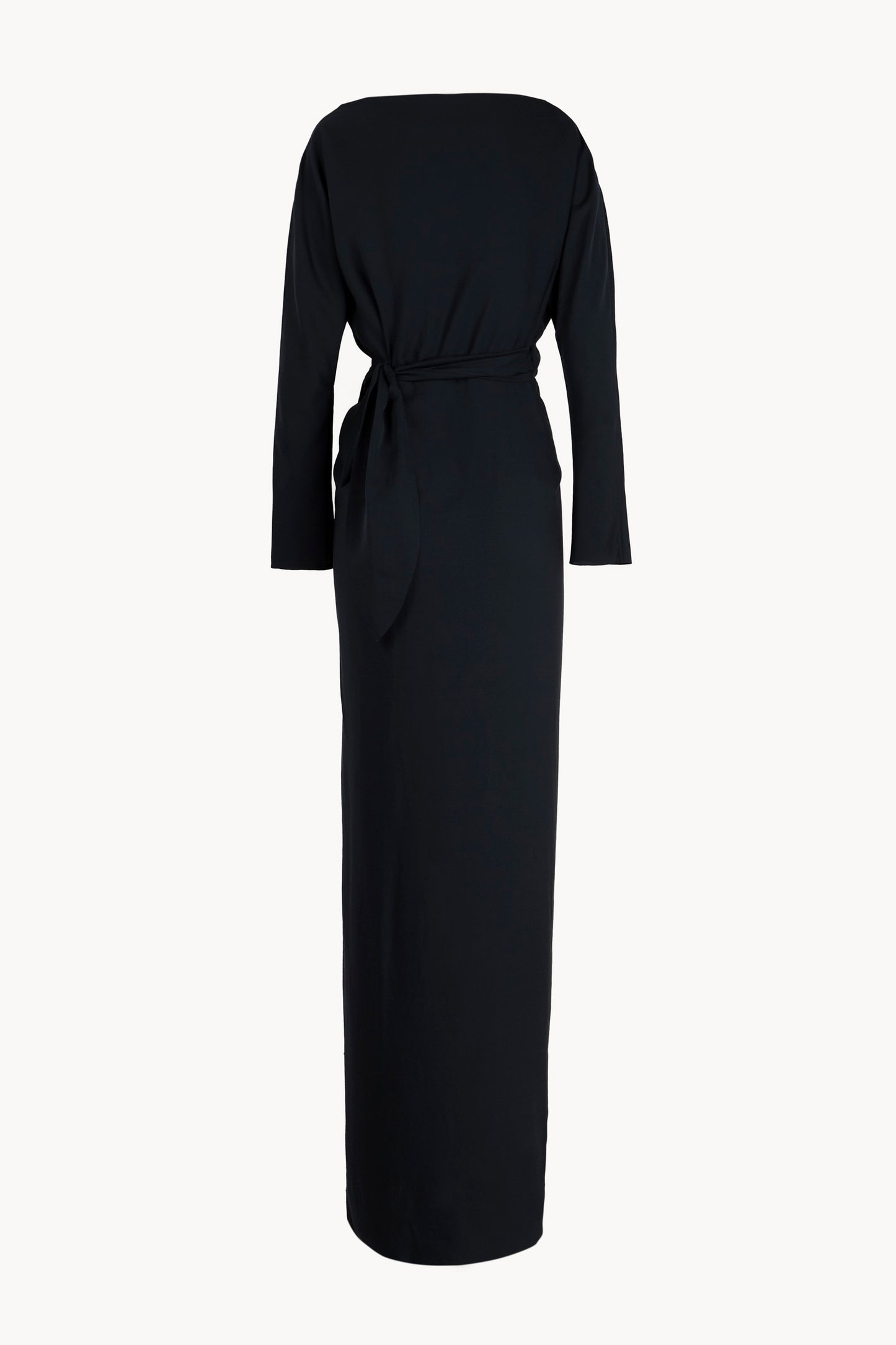 Eteria, navy blue wrap dress