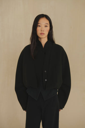 Eterna, short wool jacket