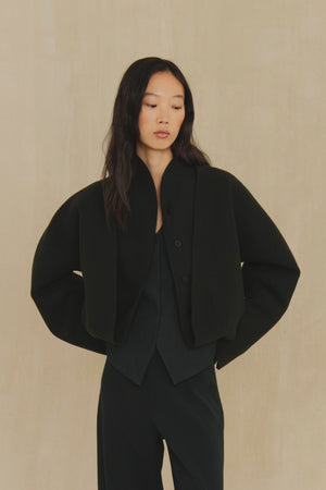 Eterna, short wool jacket