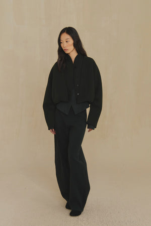 Eterna, short wool jacket
