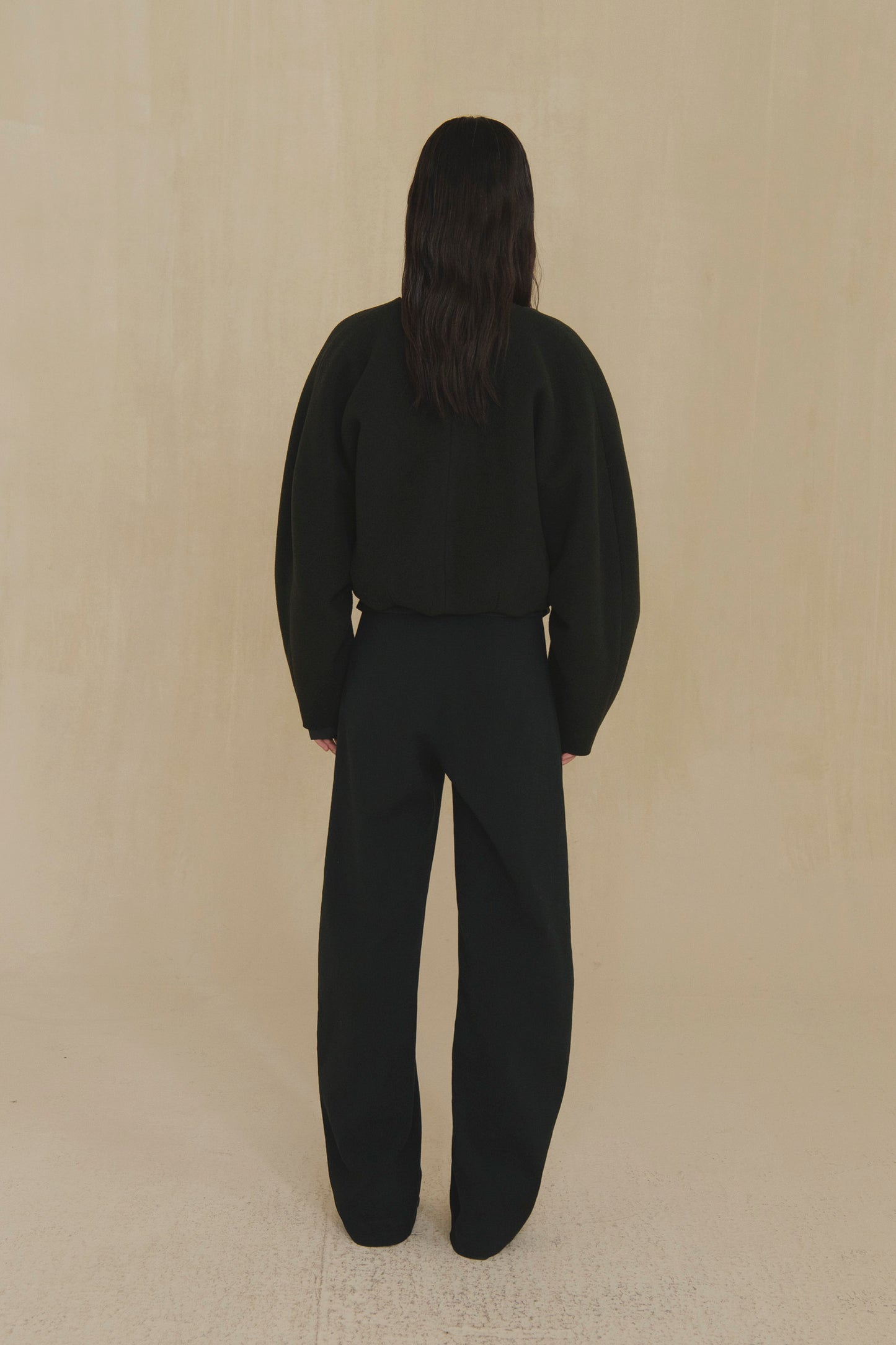 Eterna, short wool jacket