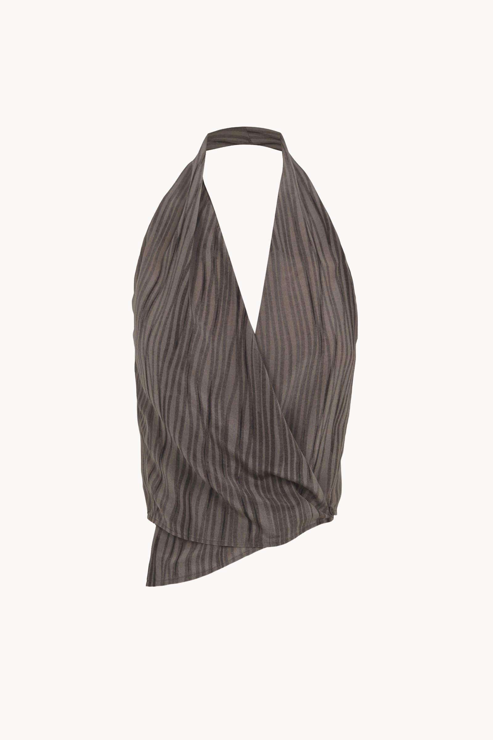 Etna, calma print silk top - Cortana