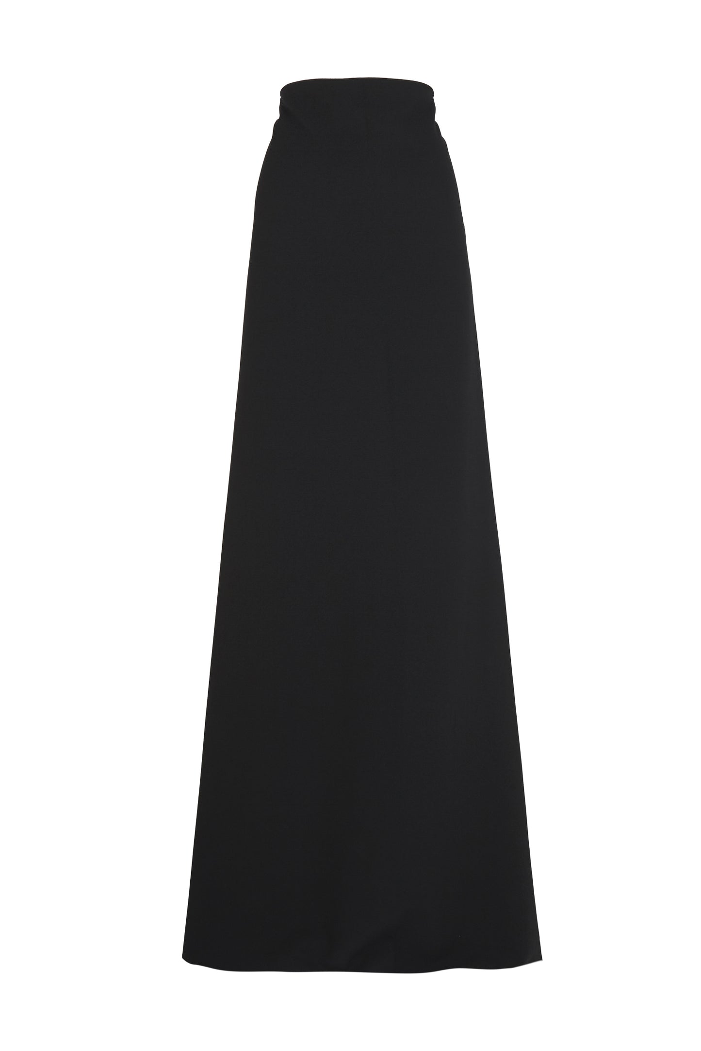 Ever, black high-waisted long skirt