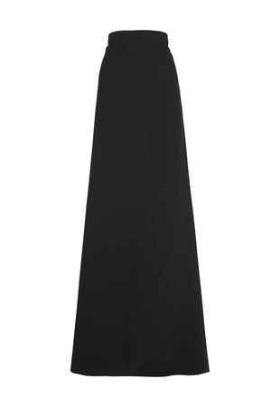 Ever, black high-waisted long skirt