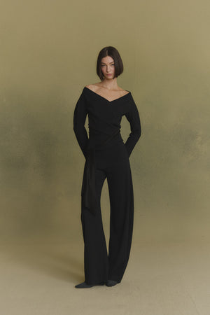 Ever, black high-waisted pants