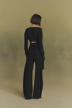 Ever, black high-waisted pants