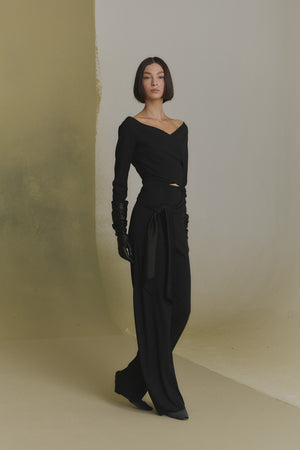 Ever, black high-waisted pants