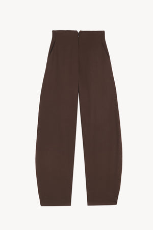 Fabula, chocolate virgin wool pants