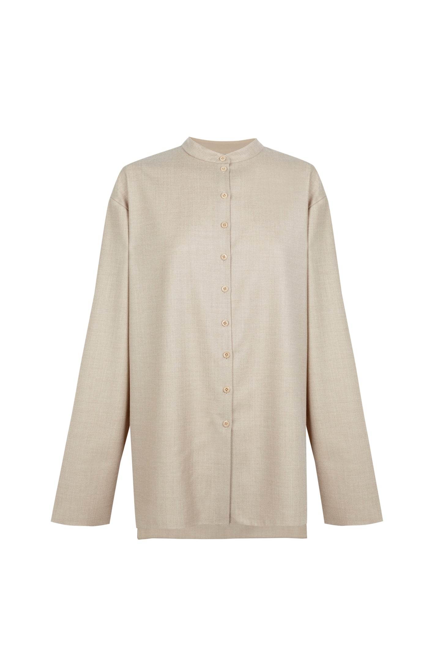 Fabula, beige oversized shirt