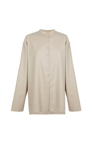 Fabula, beige oversized shirt
