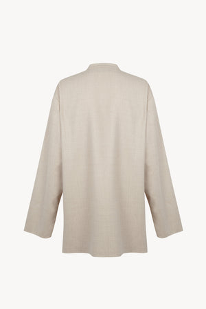 Fabula, beige oversized shirt