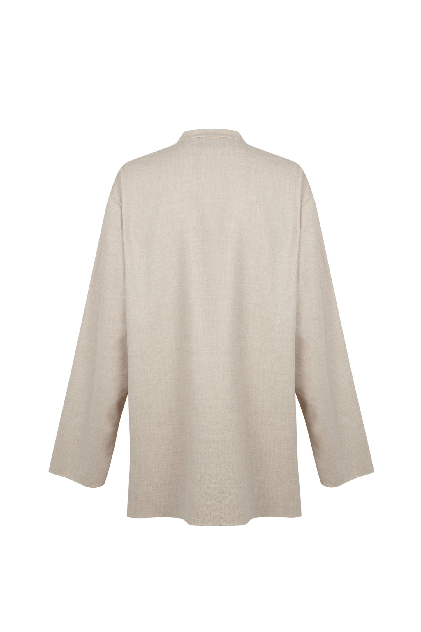 Fabula, beige oversized shirt