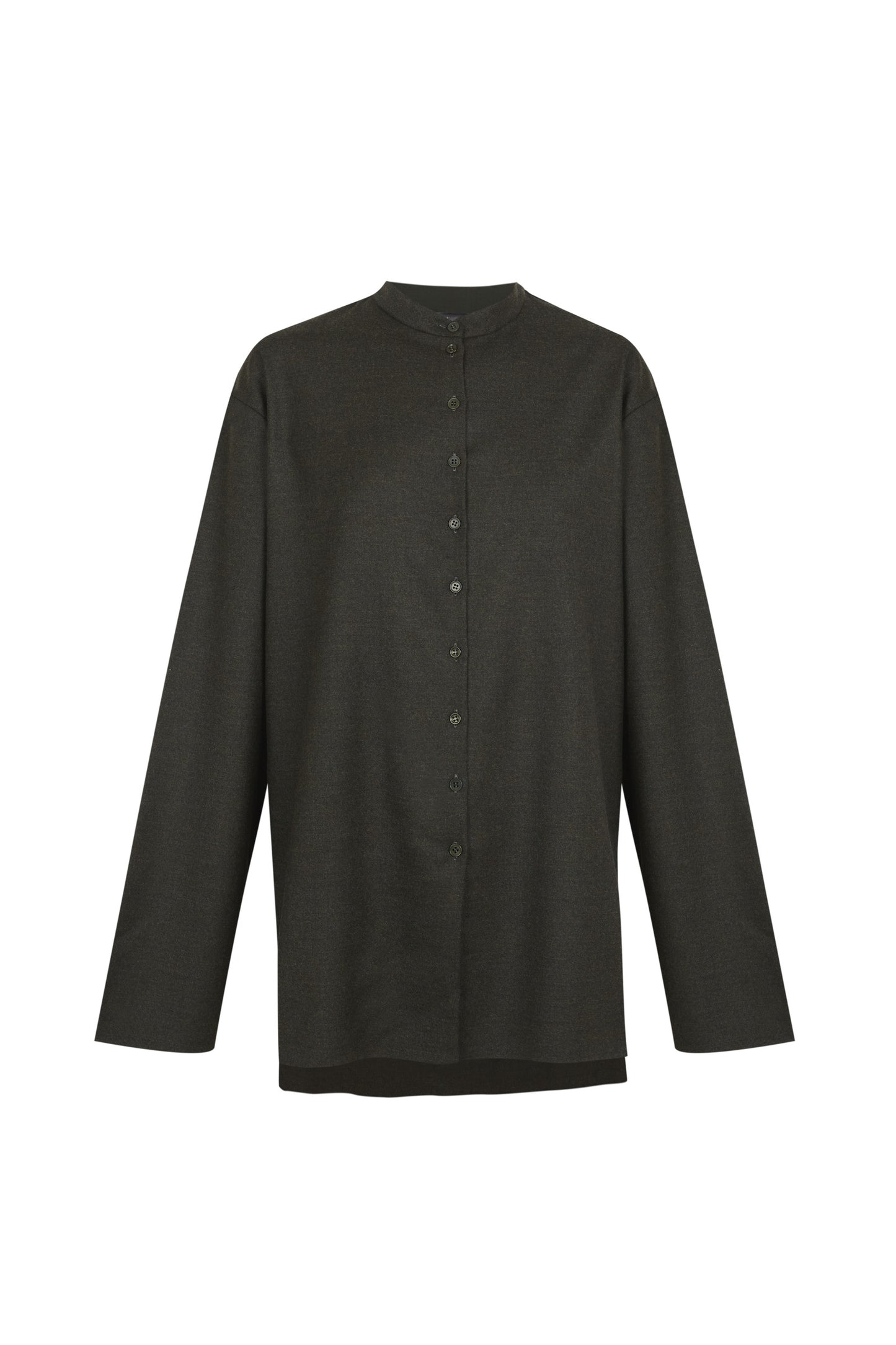 Fabula, dark green oversized shirt