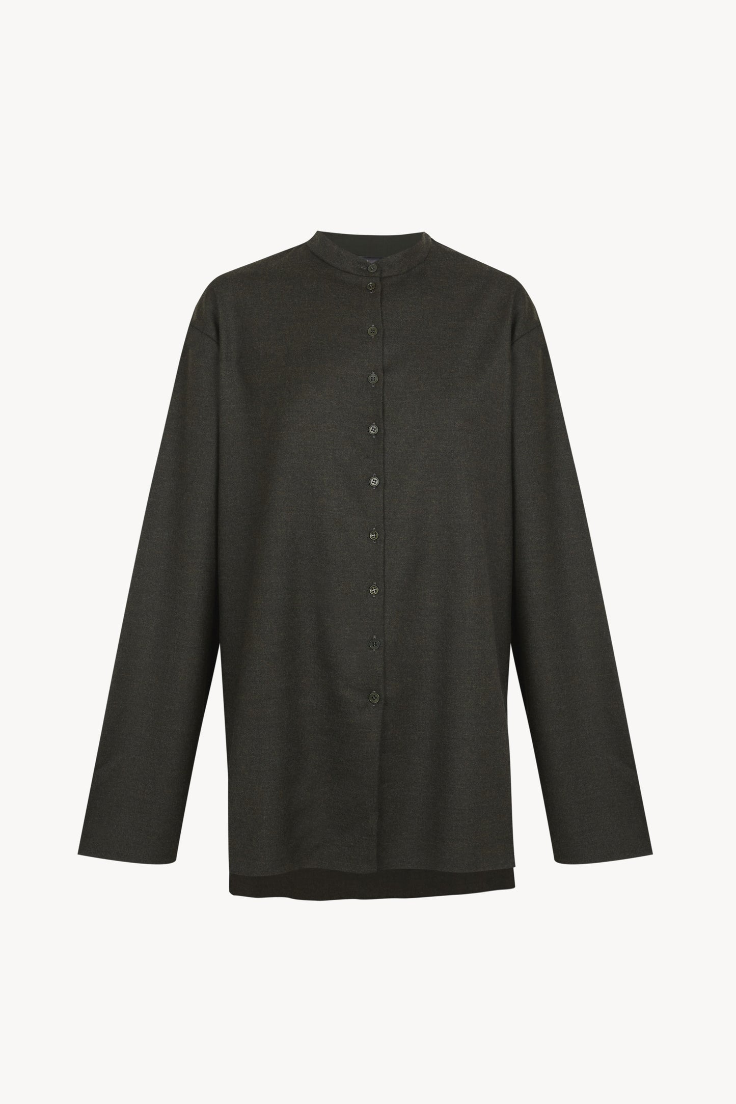 Fabula, dark green oversized shirt