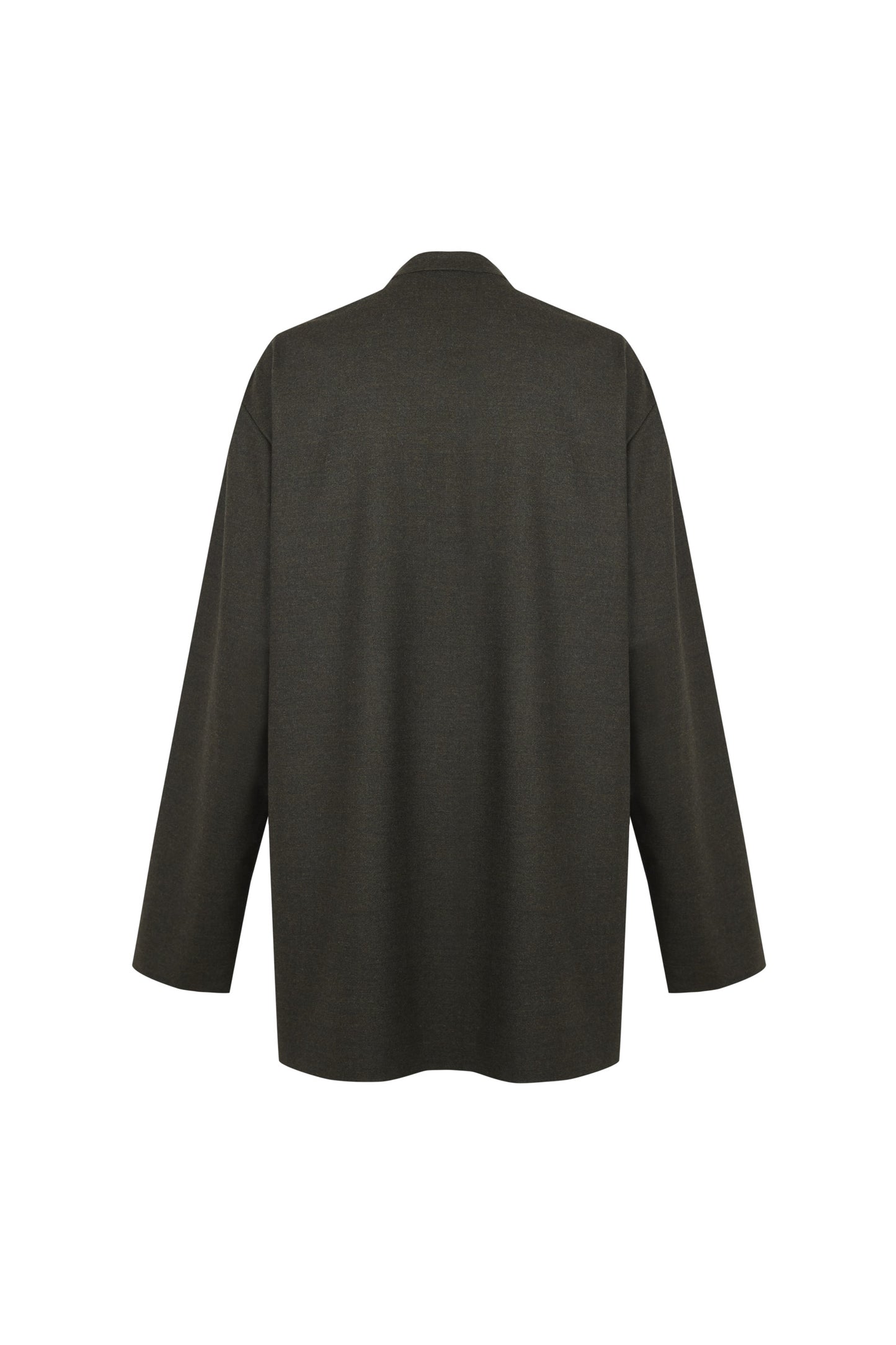 Fabula, dark green oversized shirt