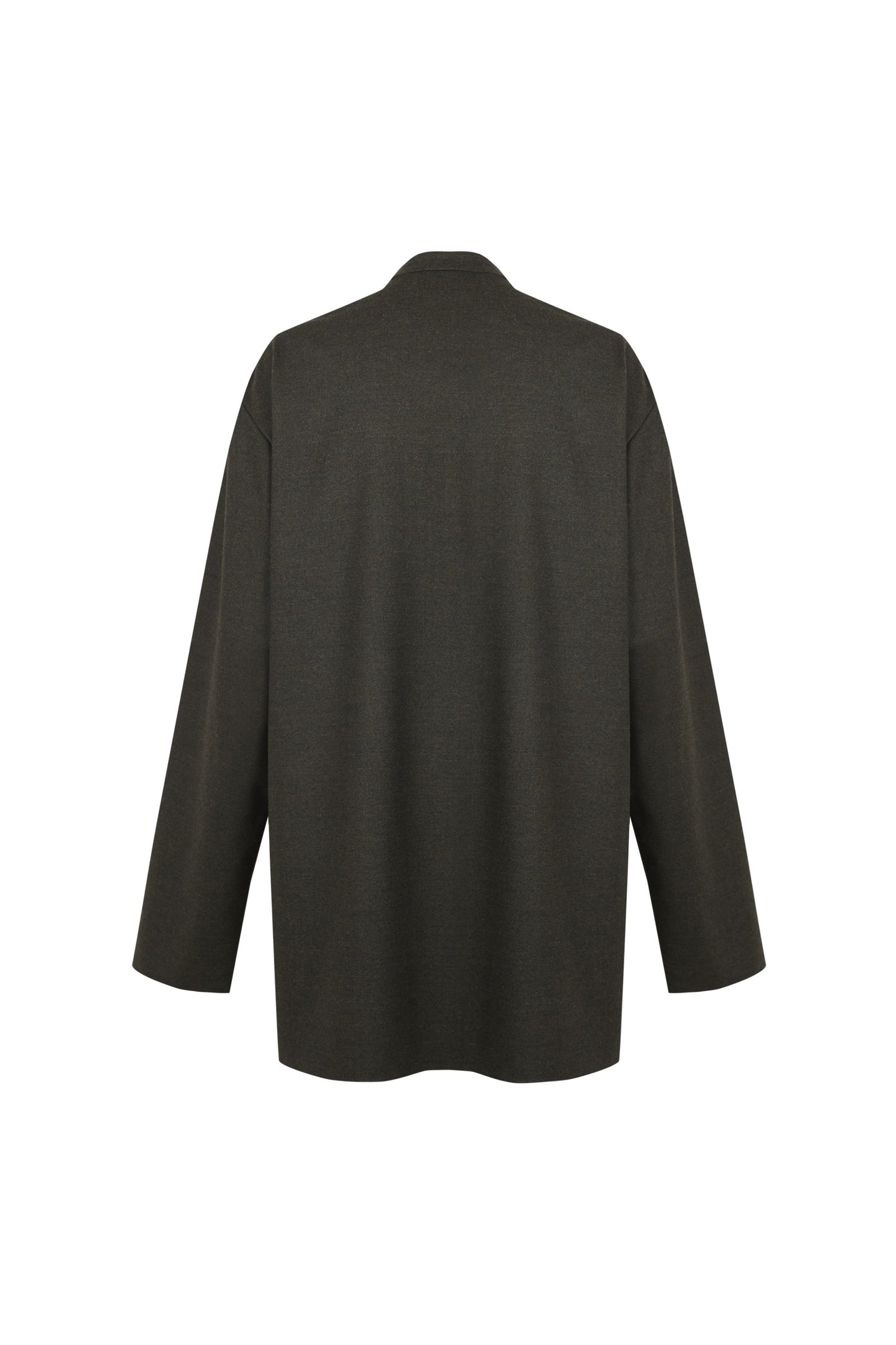 Fabula, dark green oversized shirt