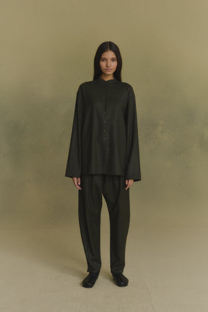 Fabula, beige oversized shirt