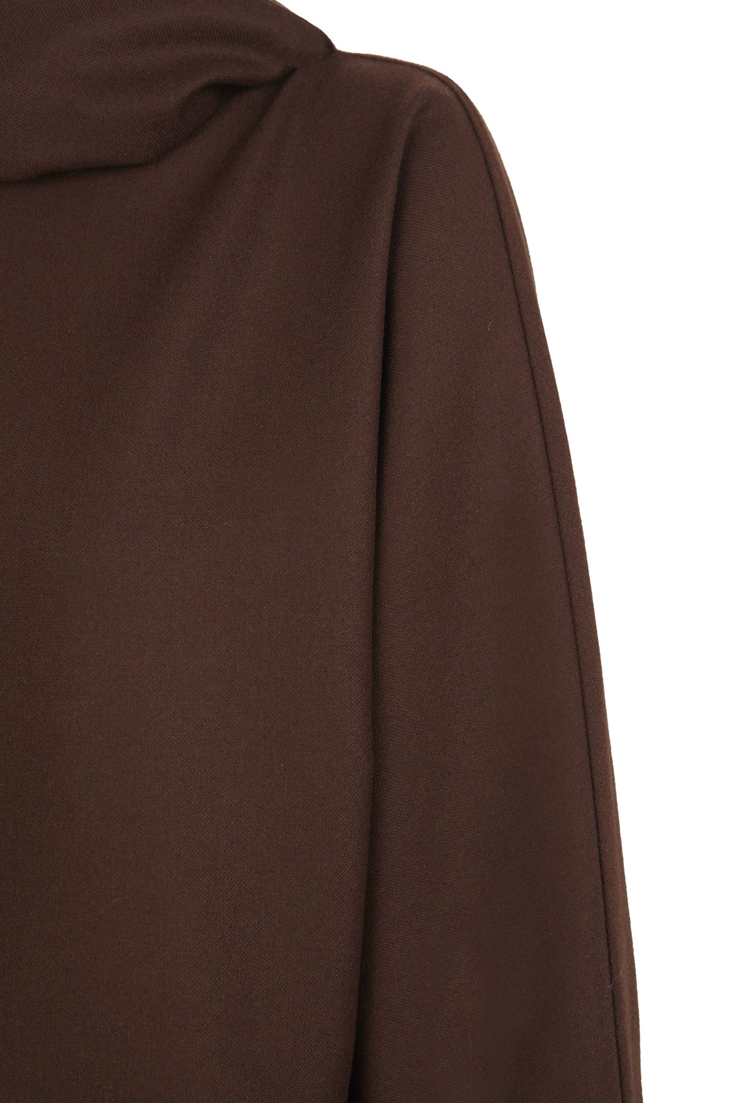 Fabula, chocolate virgin wool top