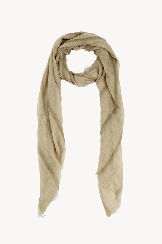 Fedra, maltinto taupe striped foulard