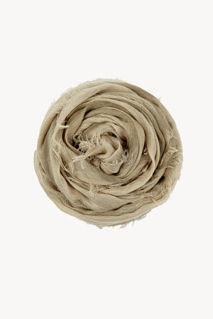 Fedra, maltinto taupe striped foulard