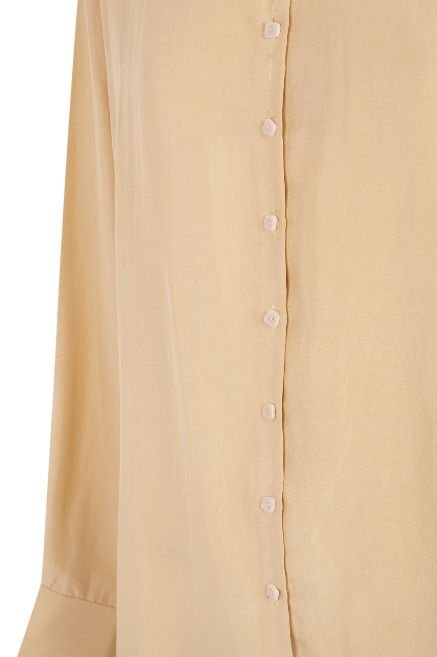 Fernanda, camisa en seda beige