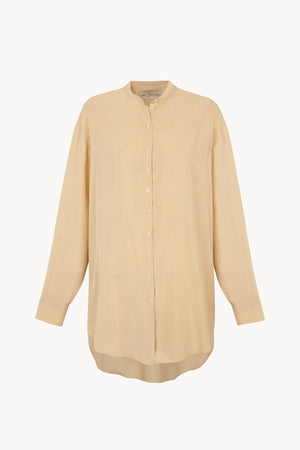Fernanda, beige silk shirt