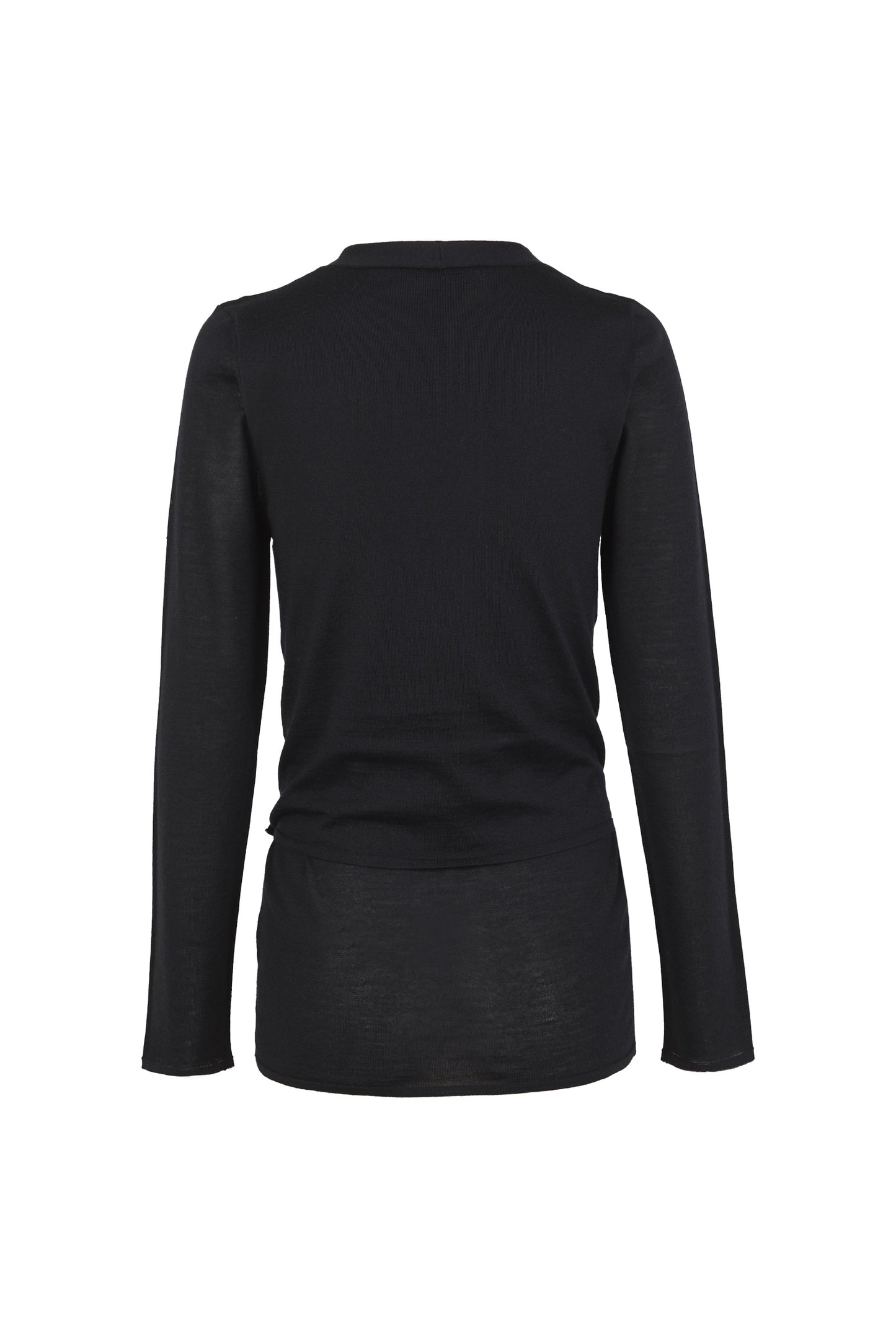 Fio, cardigan de punto cachemir negro