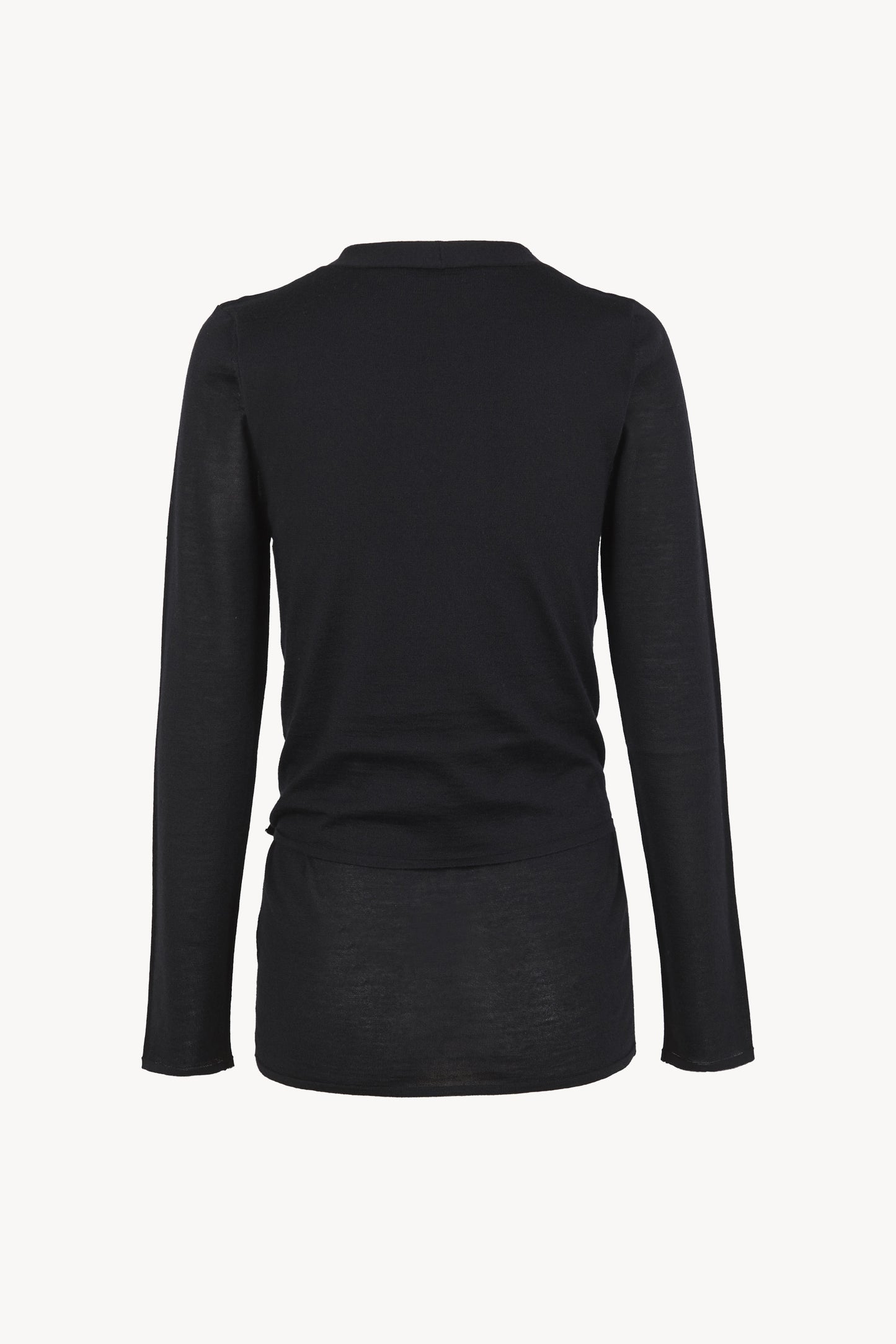 Fio, cardigan de punto cachemir negro