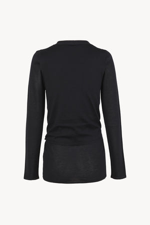 Fio, cardigan de punto cachemir negro