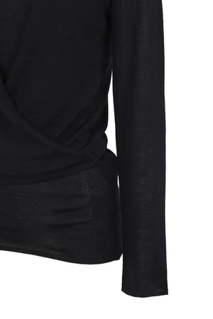 Fio, cardigan de punto cachemir negro