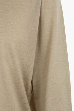Fio, dark beige cashmere sweater