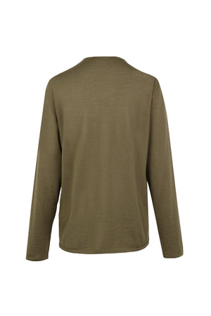 Fio, jersey de punto cachemir kaki